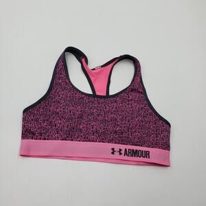 Under Armor Pink Sports Bra Women's Size S